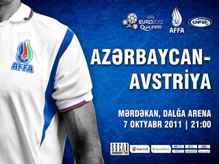 Azərbaycan - Avstriya oyununun biletləri satışda!